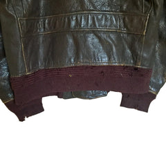 H.L. Block M-422 Leather Flight Jacket