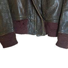 H.L. Block M-422 Leather Flight Jacket