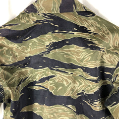 Original Vietnam War Named Airborne Tiger Stripes Shirt