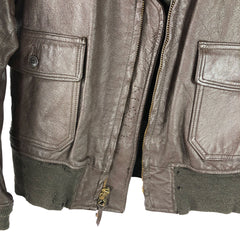 US Navy G-1 Flight Jacket Leather C1960