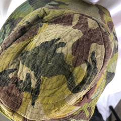 South Vietnamese Theatre Made ARVN Camouflage Bucket Boonie Hat