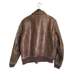 Cable Raincoat Co. Type A2 Leather Flight Jacket