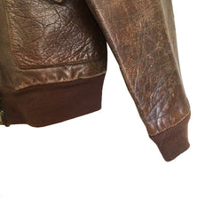 Cable Raincoat Co. Type A2 Leather Flight Jacket