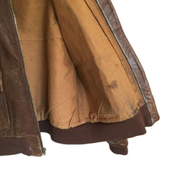 Cable Raincoat Co. Type A2 Leather Flight Jacket