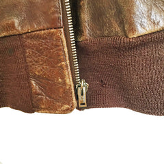 Cable Raincoat Co. Type A2 Leather Flight Jacket