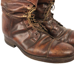 US Army Triple Buckle Cavalry Tanker Calf Boots C1930