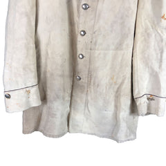 Relic German 1940s Work Jacket Chaplain Distressed