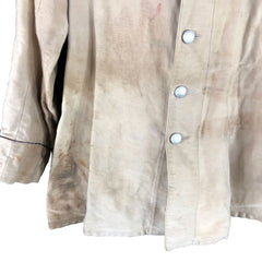 Distressed German 1940s Work Jacket Chaplain Medic