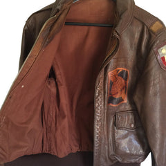 CBI Airways Communications System Type A-2 Flight Jacket, open front