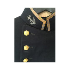 US Coast Guard Evening Coat, collar detail