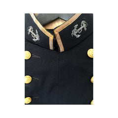 US Coast Guard Evening Coat, collar detail