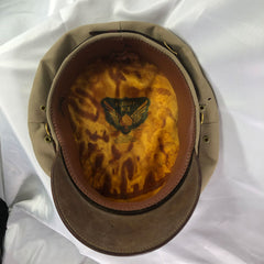 Original WWII Flight Ace Officer True Crusher Hat