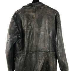 Heavy Leather German Luftwaffe Flight Suit Boiler C1940
