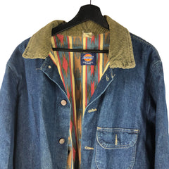 Vintage 1970s Dickies Southwest Denim Railroad Chore Jacket