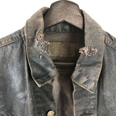 Overdyed & Distressed Type III Levis Denim Jacket