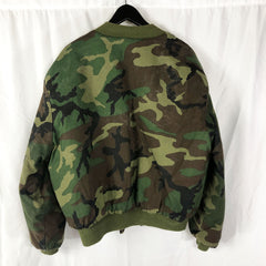 Vintage ERDL Camouflage Tanker Jacket