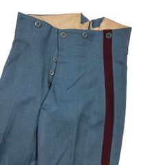 French WW1 Blue Horizon Gaberdine Trousers Douglas Haig