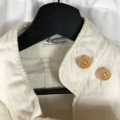 Vintage C1930 Padded Quilt French Fencing Jacket