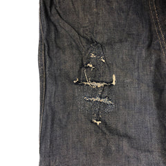 C1950 French Jeans Denim Work Pants Patched