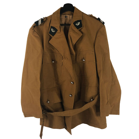 French Canvas Forest Service Work Hunting Jacket C1950