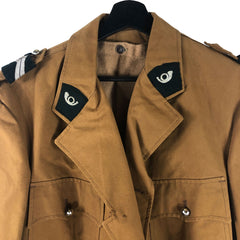 French Canvas Forest Service Work Hunting Jacket C1950