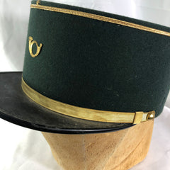 C1950 French Garde de Foret Military Forest Service Kepi