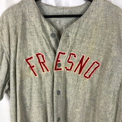 Vintage 1950s Baseball Jersey Fresno State Bulldogs University Large