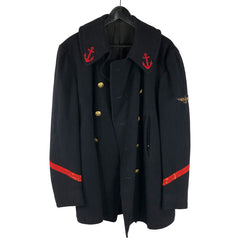 US Navy 10 Button Pea Coat Reissued by French Naval Aviation