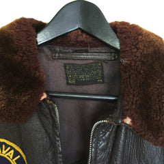 Patched L.W. Foster Sportwear US Navy G-1 Flight Jacket