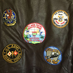 Patched L.W. Foster Sportwear US Navy G-1 Flight Jacket