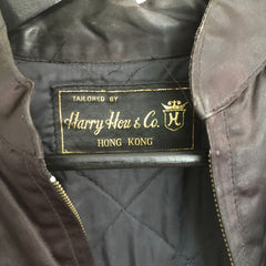 Hong Kong Made Satin US Navy Mediterranean Souvenir Jacket