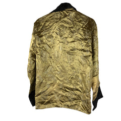 C1950 Japanese Silk Souvenir Smoking Jacket