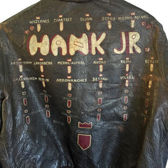 Hand-Painted Aero Leather Type A-2 Flight Jacket