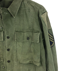 Patched 2nd Pattern US Army HBT Utility Coat