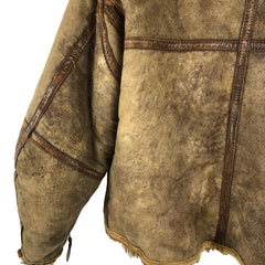 C1940 British Royal Air Force RAF Sheepskin Irvin Flight Jacket