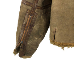 C1940 British Royal Air Force RAF Sheepskin Irvin Flight Jacket