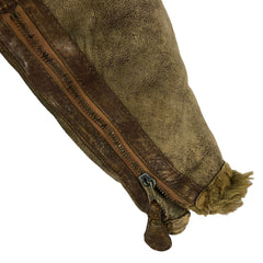 C1940 British Royal Air Force RAF Sheepskin Irvin Flight Jacket