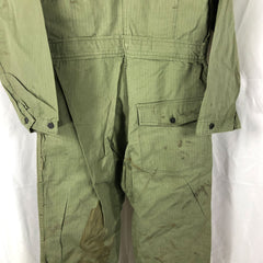 US Army HBT Herringbone Jumpsuit Mechanic's Coverall