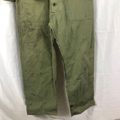 US Army HBT Herringbone Jumpsuit Mechanic's Coverall