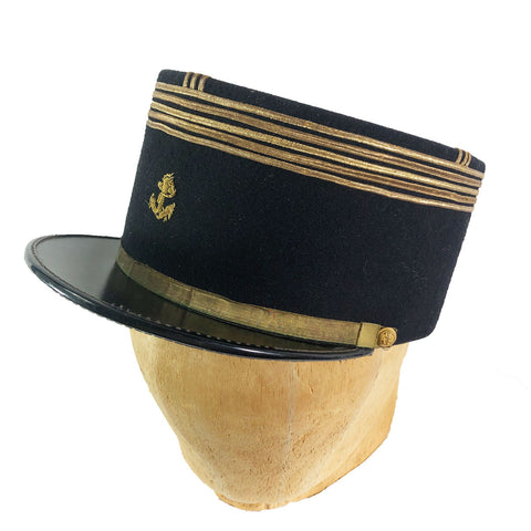 C1950 Named French Colonel Colonial Marines Kepi Indochina