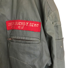 Japanese Made Painted & Patched 1st Div USMC Korea Souvenir Tanker Jacket