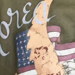 Japanese Made Painted & Patched 1st Div USMC Korea Souvenir Tanker Jacket