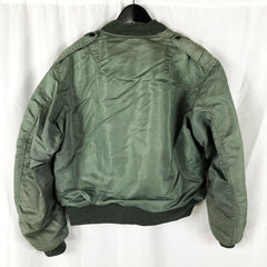 Early Blue Anchor Overall US Air Force L-2B Flight Jacket Large