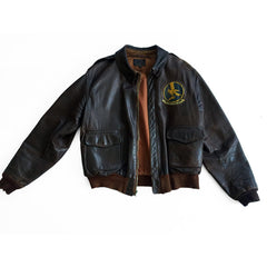 Rough Wear Type A-2 Flight Jacket, front flat view