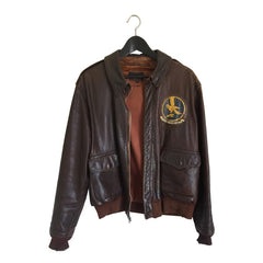 Rough Wear Type A-2 Flight Jacket, front view