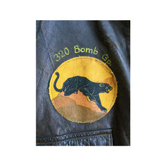 Aero Leather Hand Painted Type A-2 Jacket, panther