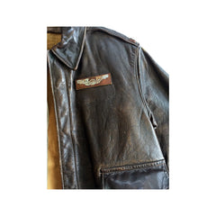 Aero Leather Hand Painted Type A-2 Jacket