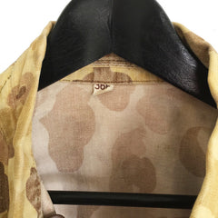 Unique Faded Yellow Army Normandy Frogskin Camouflage Jacket