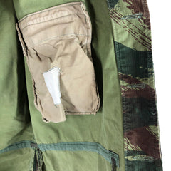 Customized French M47 Lizard Camouflage Field Jacket Algeria