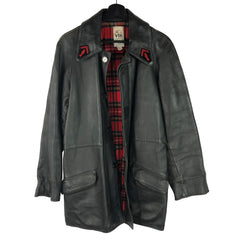 Unissued French Leather Sapeur-Pompier Jacket